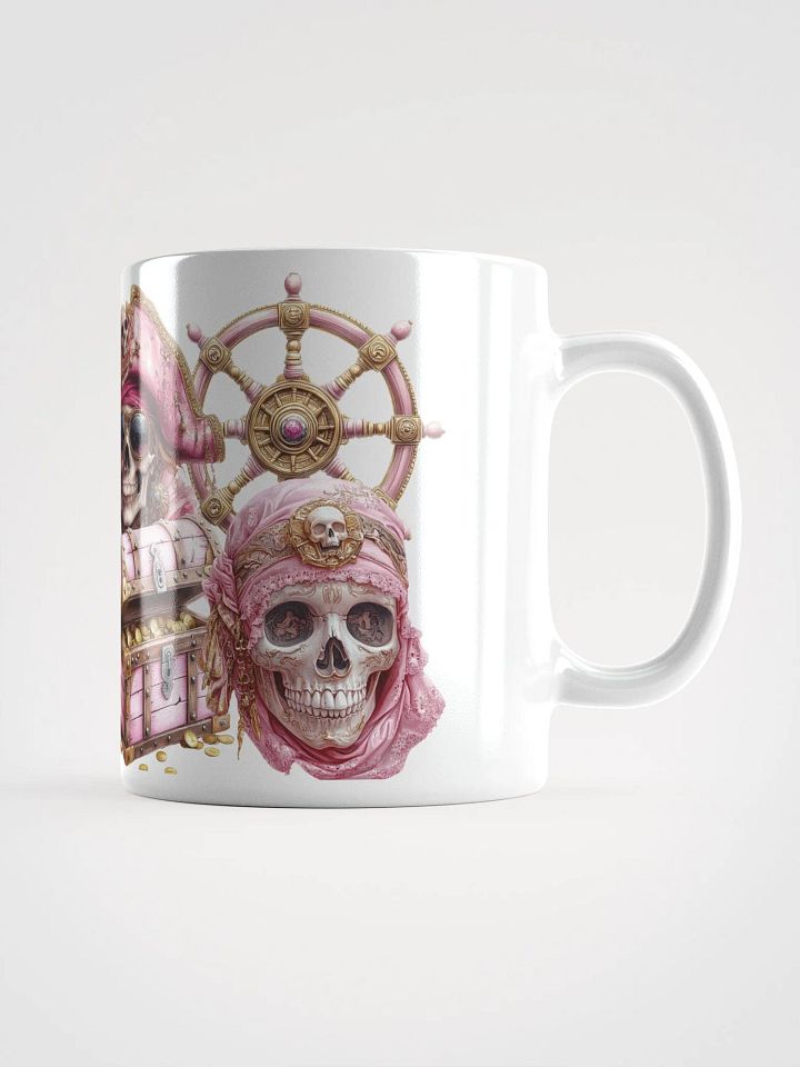 Whimsical Pink Pirate Adventure Mug product image (1)