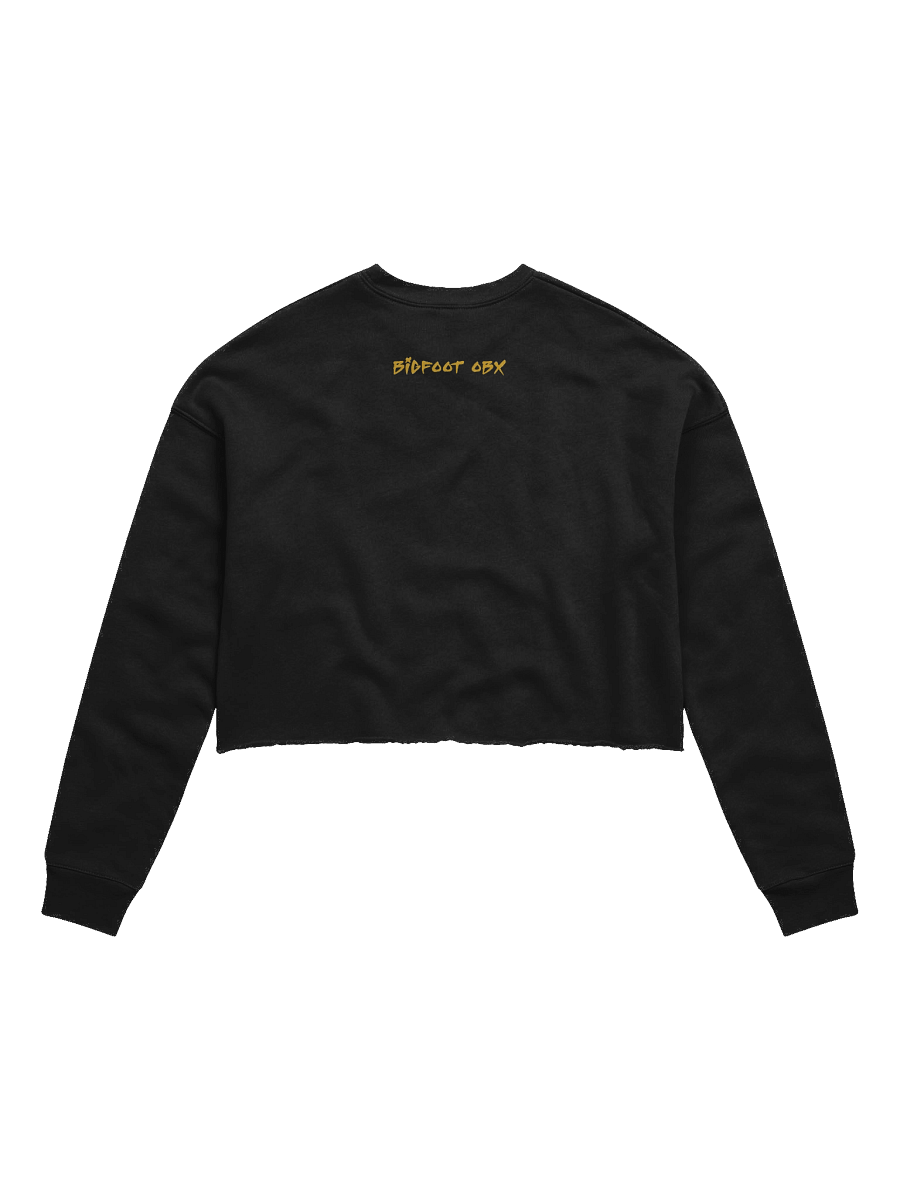 Destination Bigfoot Bronco Bigfoot Logo Bella+Canvas Women's Fleece Crop Sweatshirt (Multiple Colors Available) product image (2)