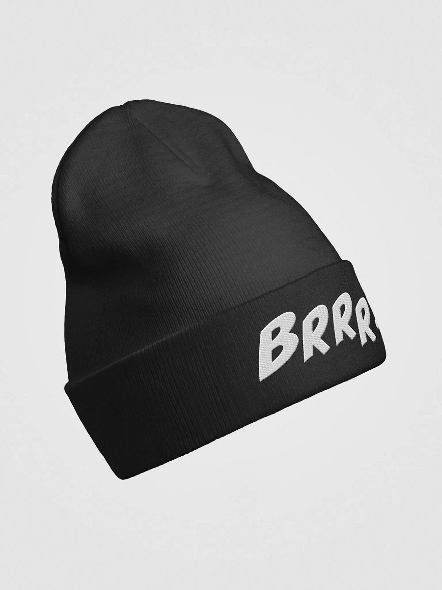 BRRR! Embroidered Unisex Cuffed Beanie product image (3)