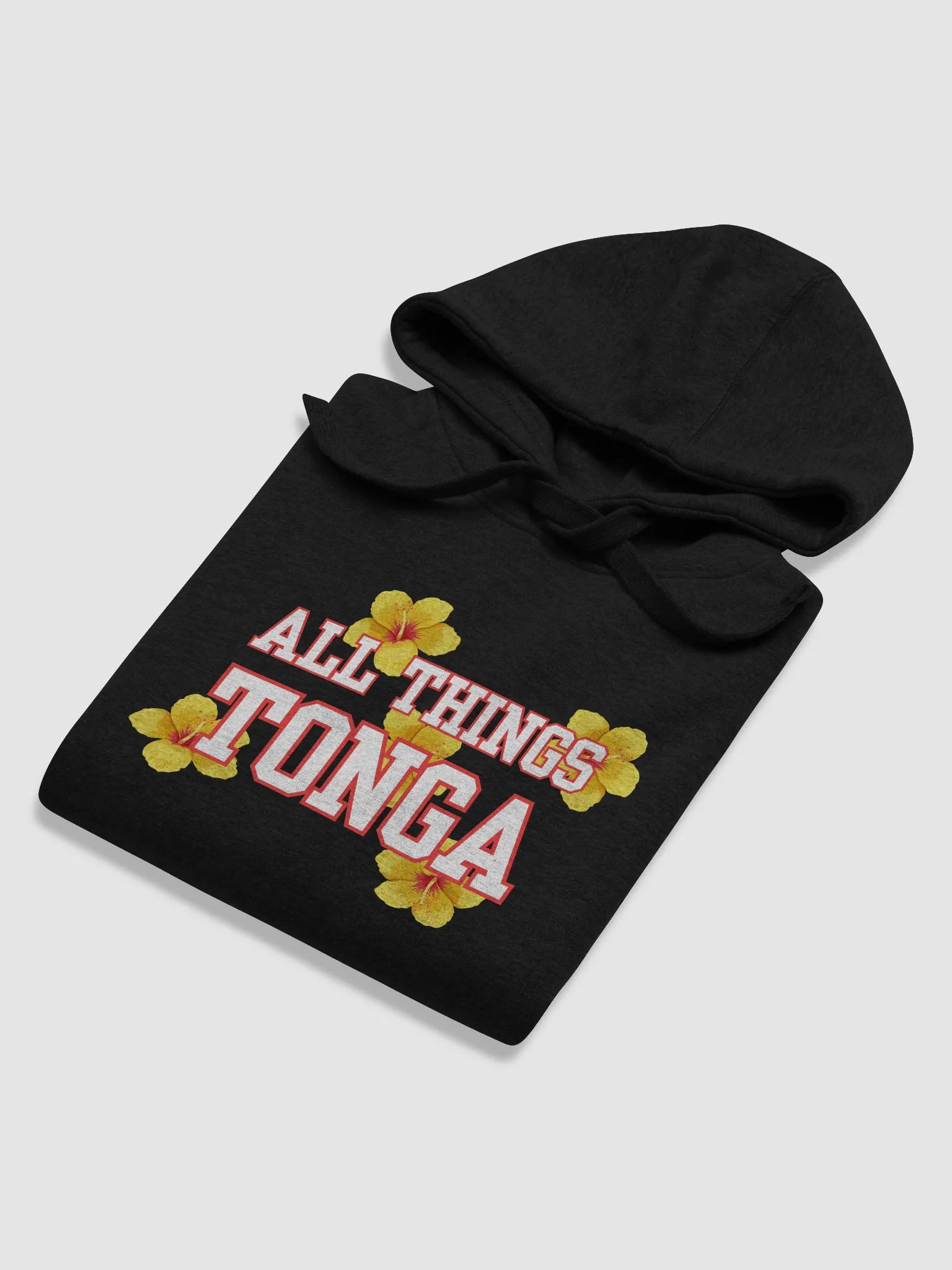 All Things Tonga Yellow Flower Hoodie product image (30)