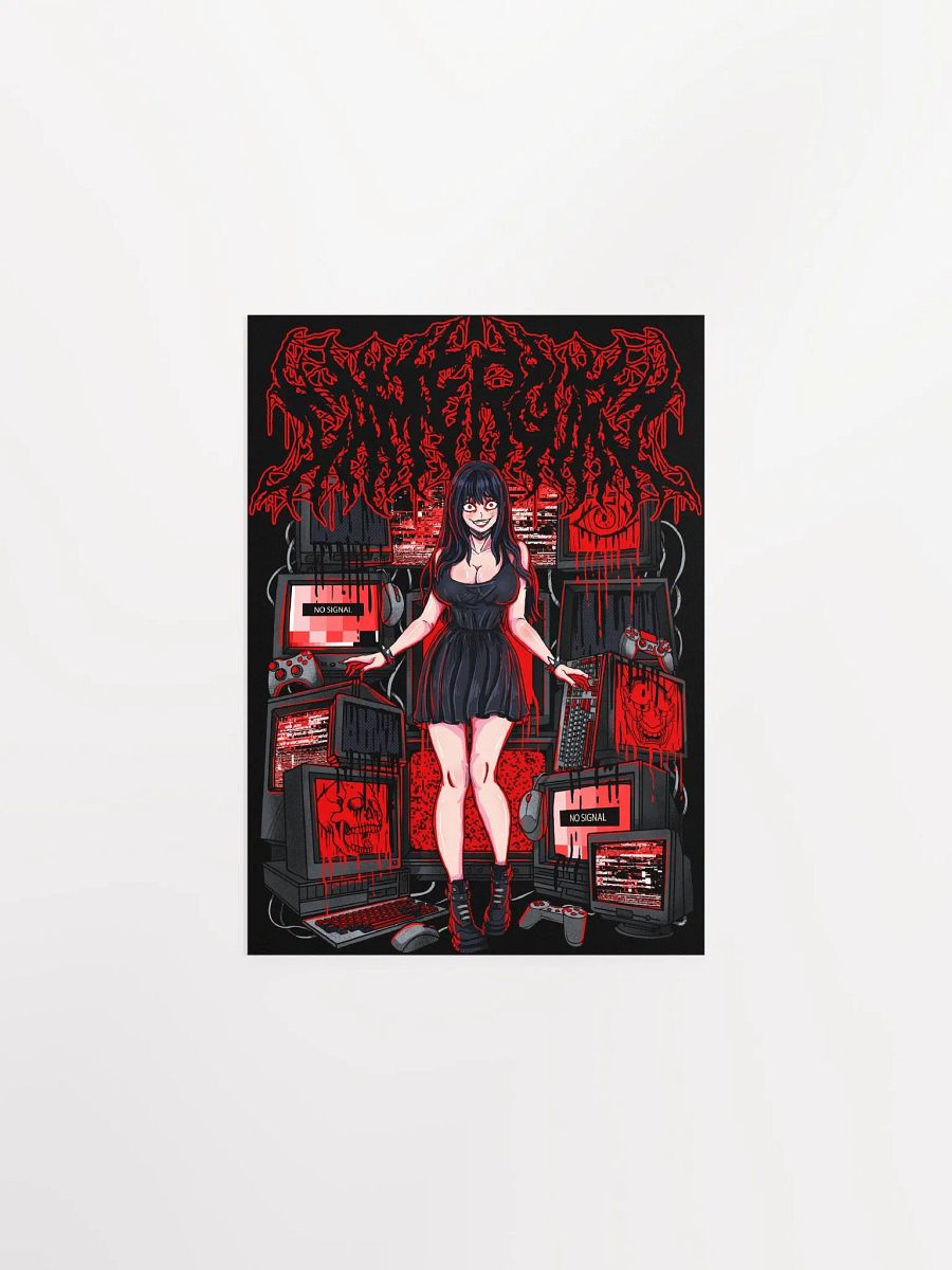 METAL GAMER GURL POSTER!! product image (3)