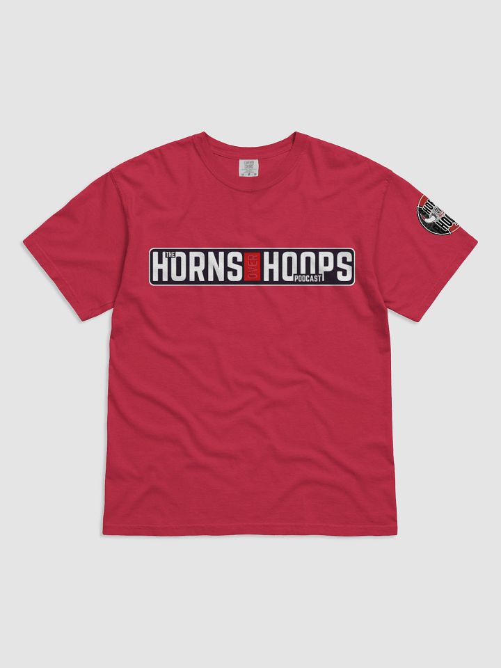 Horns Over Hoops Logo T-Shirt product image (1)