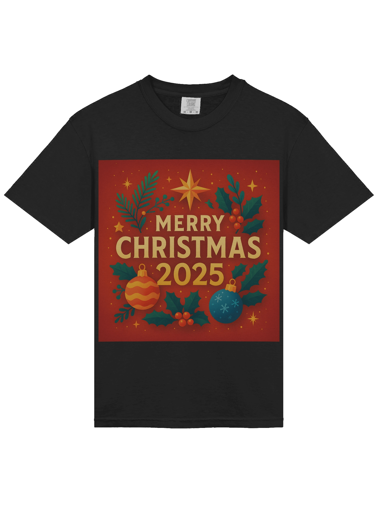 Festive 2025 Merry Christmas T-Shirt product image (3)