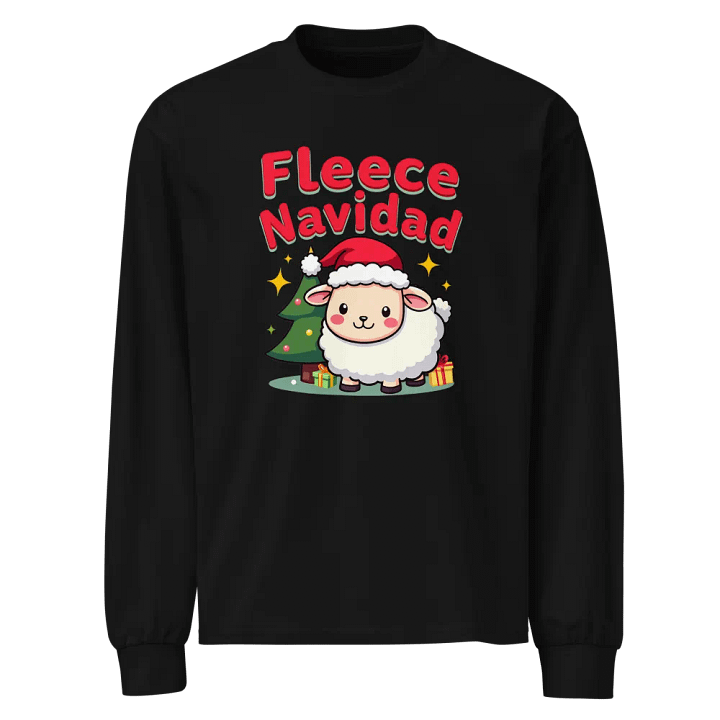 Fleece Navidad Festive Long Sleeve Shirt product image (1)