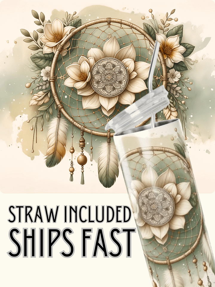 Dreamcatcher Delight Stainless Steel Tumbler product image (1)