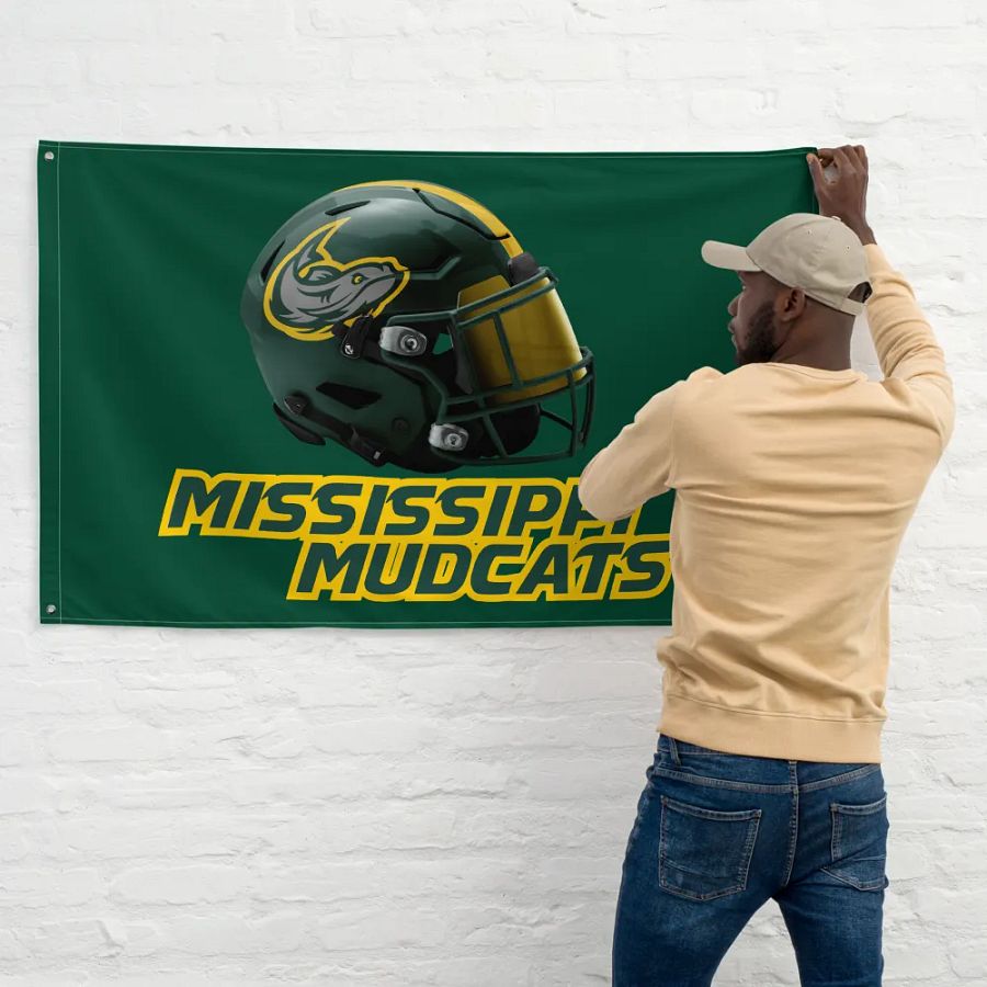 Mississippi Mudcats Team Flag product image (11)