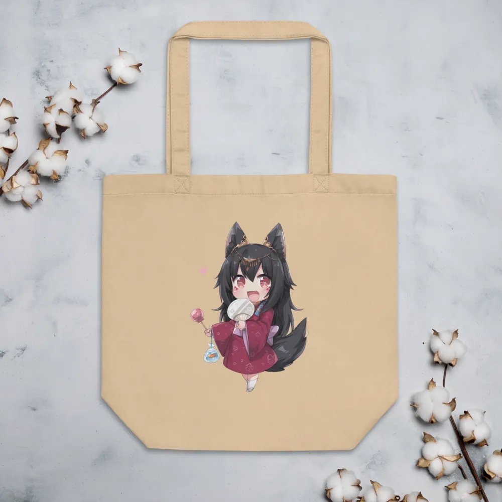 Whimsical Wolf Spirit Eco Tote product image (4)