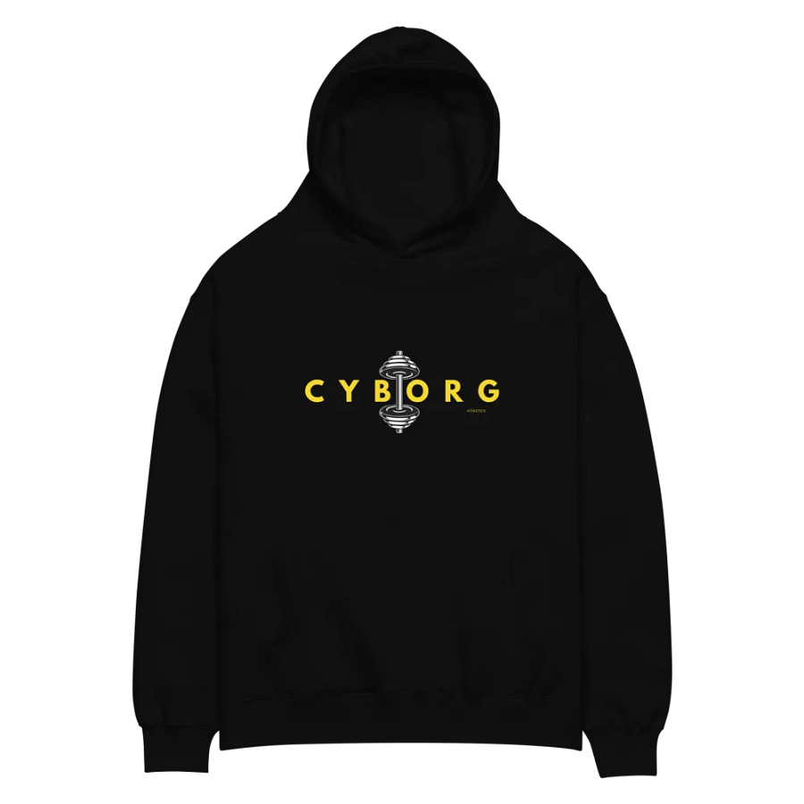 "Cyborg Dumbell" Oversized Hoodie product image (2)