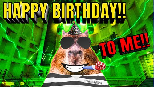 Live Streaming NOW!! Get in Here!
Borkday Stream!!| Black Mesa
All links are in Bio! 

#CapyAddiction 
#Youtube
#Twitch
#Pngt...
