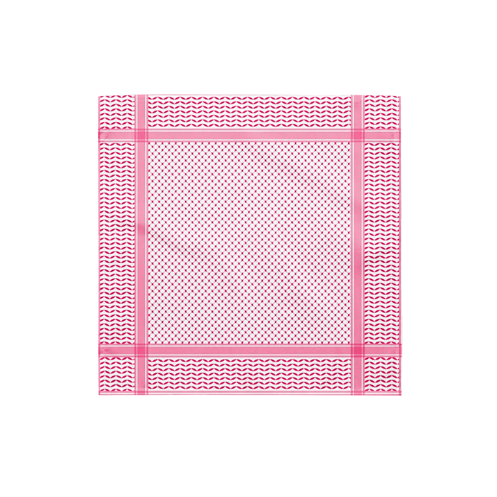 Aesthetic Pink Kufiya Bandana product image (1)