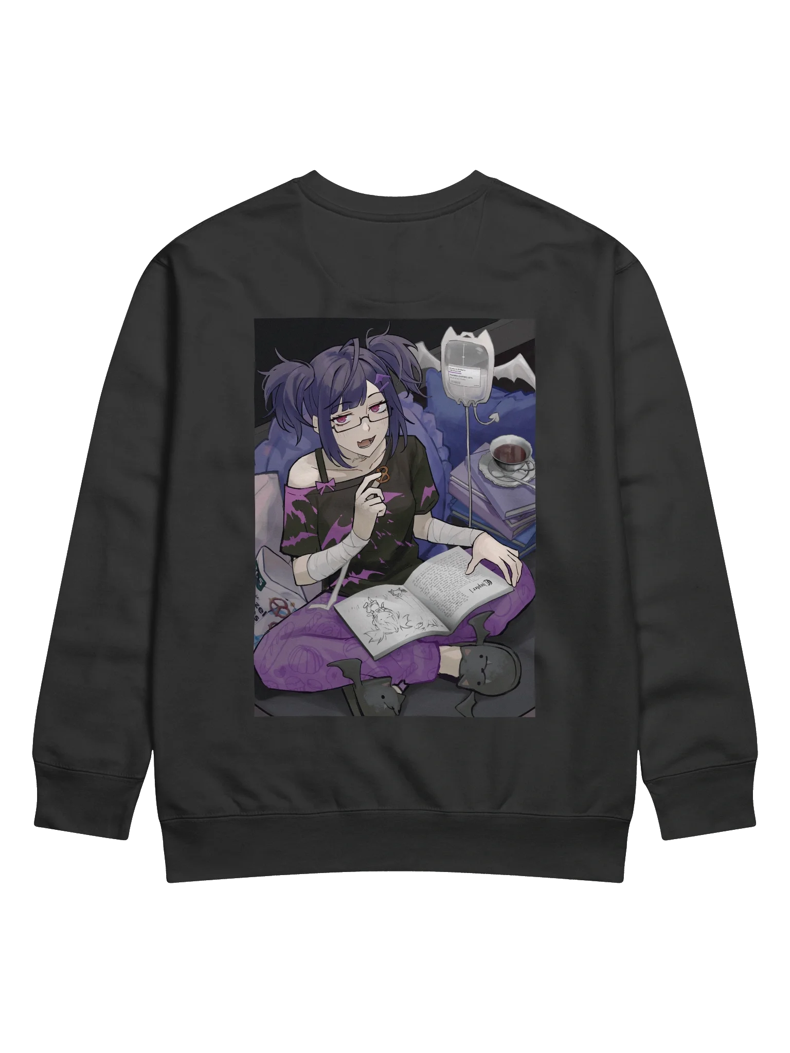 Cozy Infusion Day Rye Crew Sweatshirt (Back Design) product image (4)