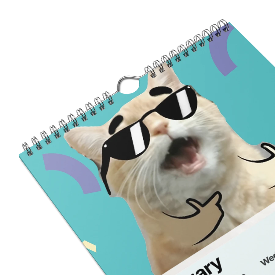 Wall Calendar (2024): Meme Cats product image (9)