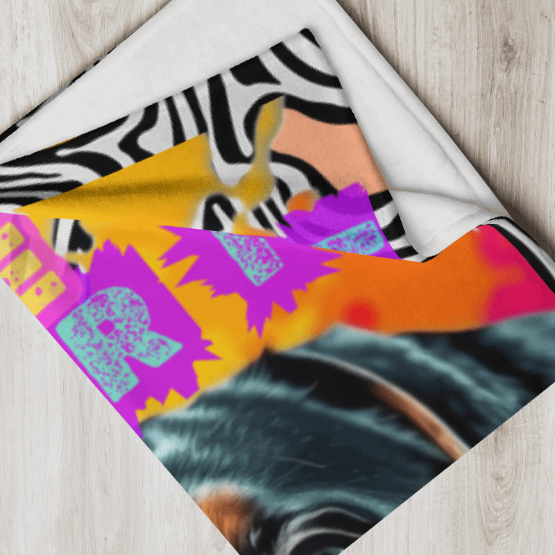 THROW BLANKET - ROTTWEILER - FIERCE SPIRIT, RADIANT SOUL product image (4)
