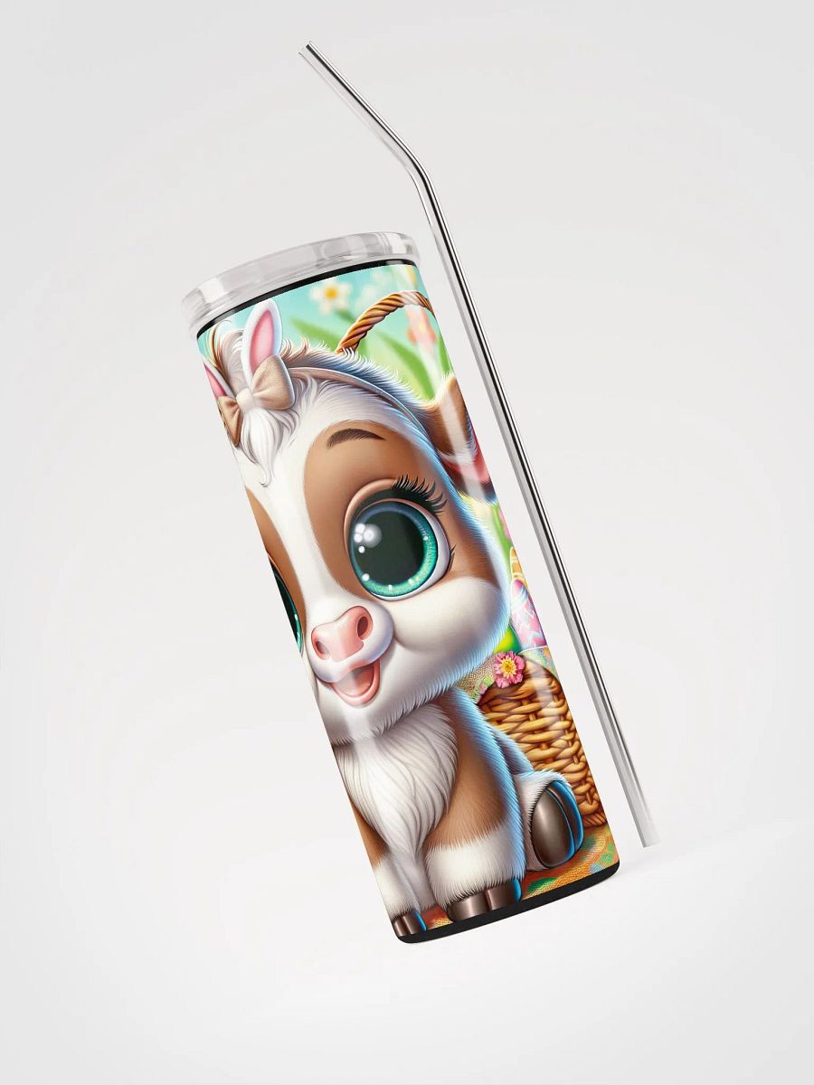 Easter Cow Stainless Steel Tumbler product image (6)