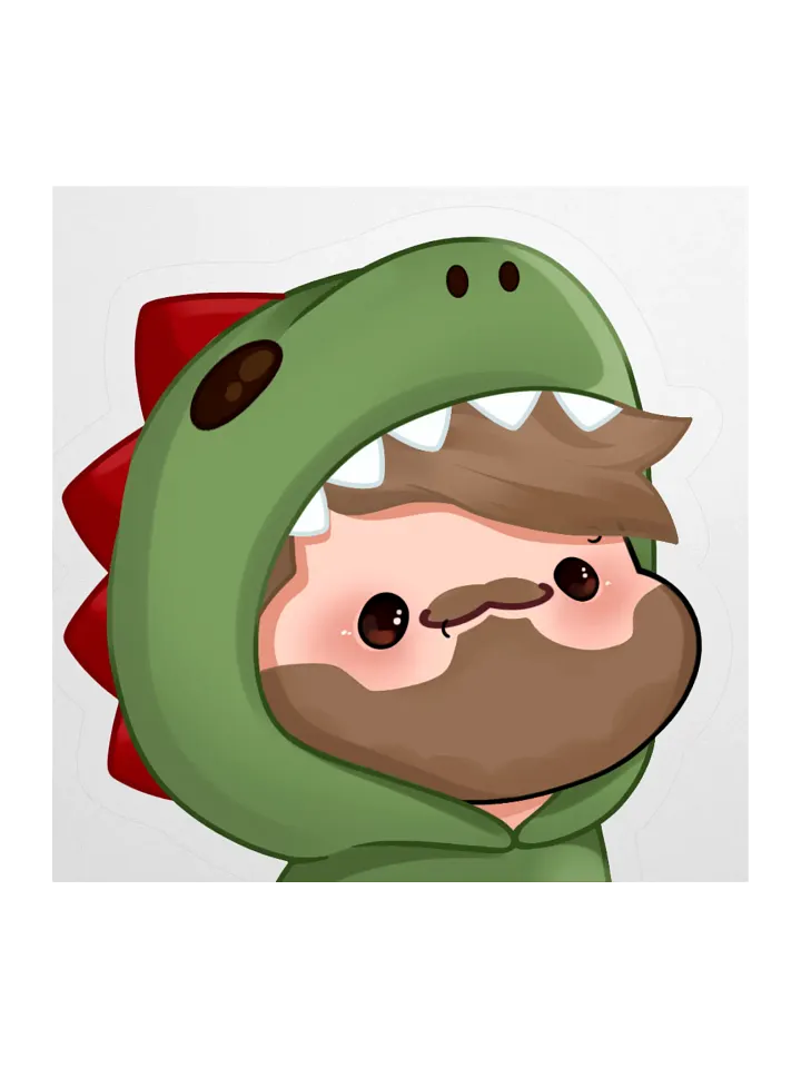 Dino Onesie Sticker product image (1)
