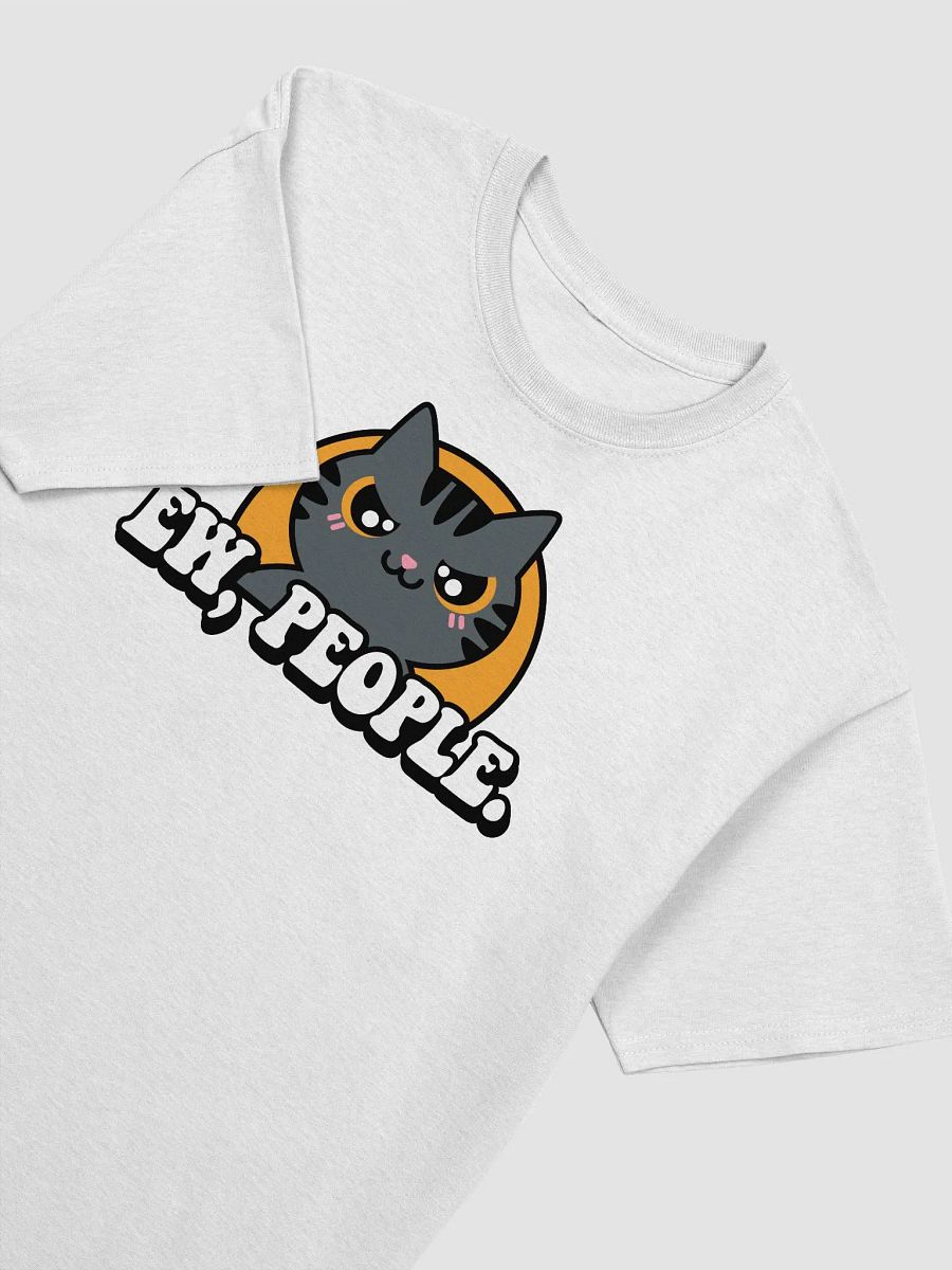 Cat Lover's Confession Tee: Ew, People! product image (4)