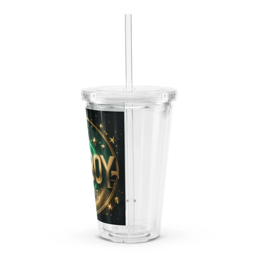 Royboy Gaming Double Wall Clear Plastic Tumbler product image (4)