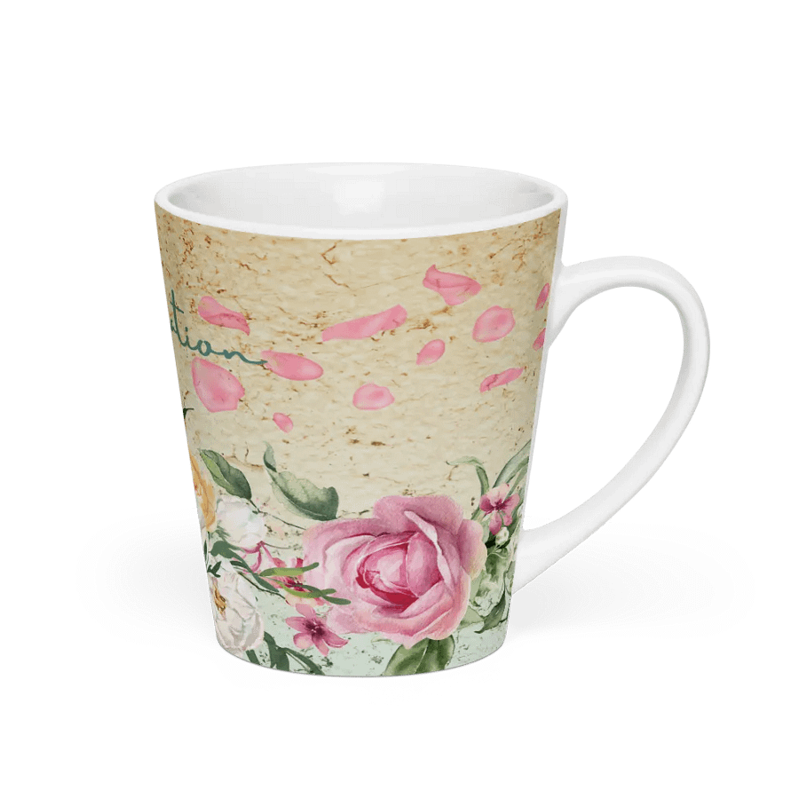 Mom's Floral Inspiration Latte Mug mothersday gift for mom daughter friend wife product image (2)