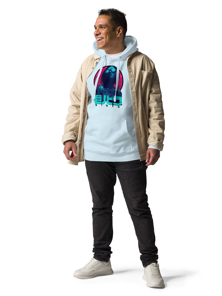 Retro Glitch Cyberpunk & Synthwave Hoodie product image (7)