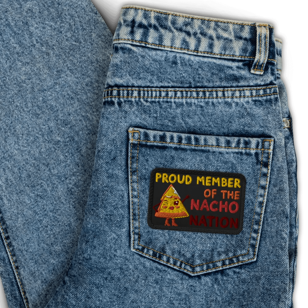Nacho Nation Embroidered Patch product image (3)