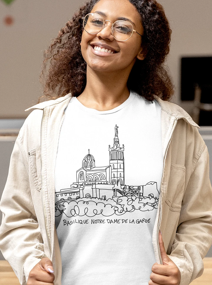 Basilique Notre Dame de la Garde Marseille France Bonne Mere T-Shirt product image (1)