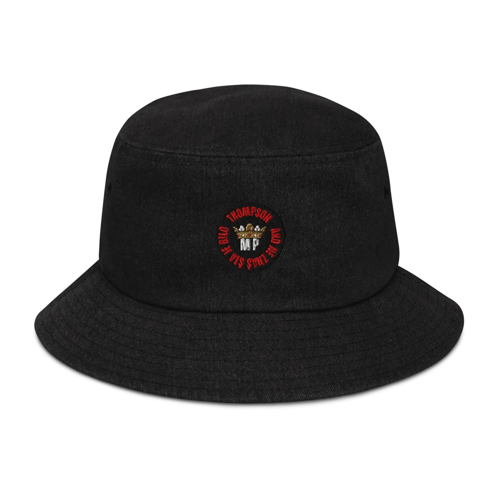 Denim Bucket Hat Ako Ne Znaš Šta Je Bilo product image (1)