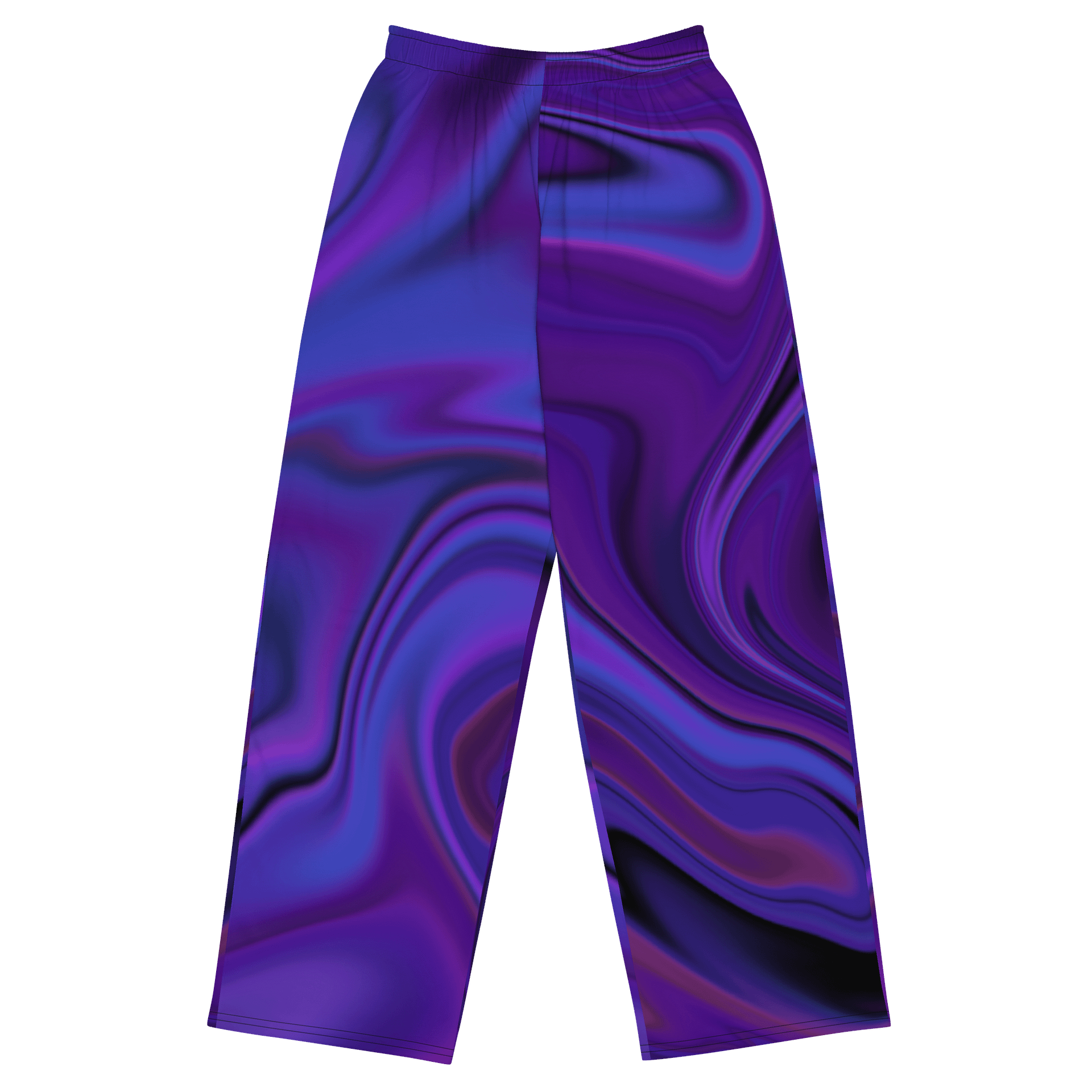 Liquid Blue Wide-Leg Pants product image (1)