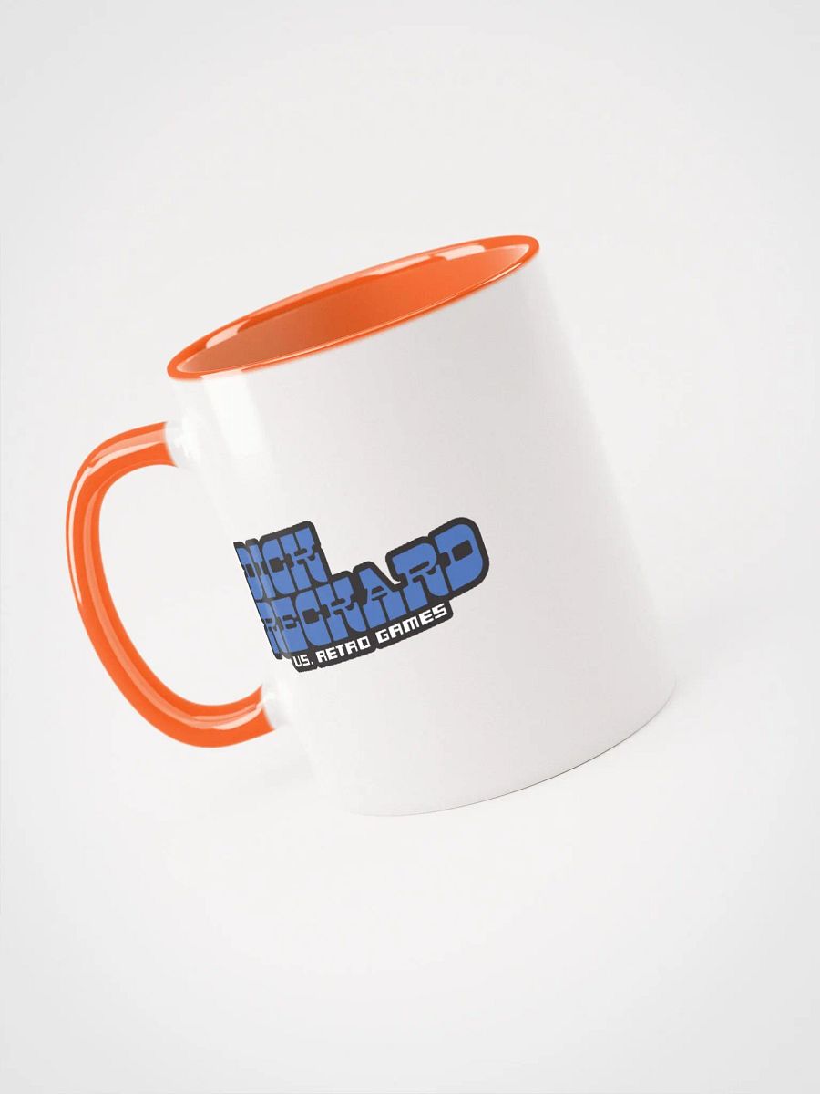 Dick Reckard vs Retro Games Blue Logo Unisex Ceramic Mug product image (3)