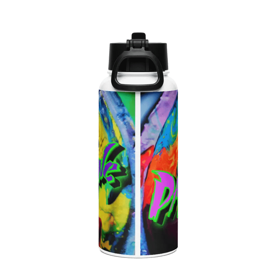 PaperKrayne Swirling Emotions Stainless Steel Water Bottle product image (2)