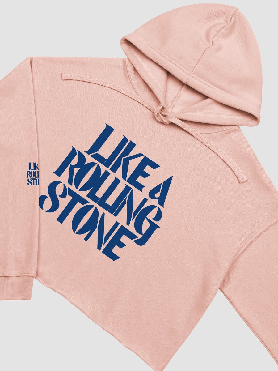 Stylish Like a Rolling Stone Crop Hoodie product image (3)
