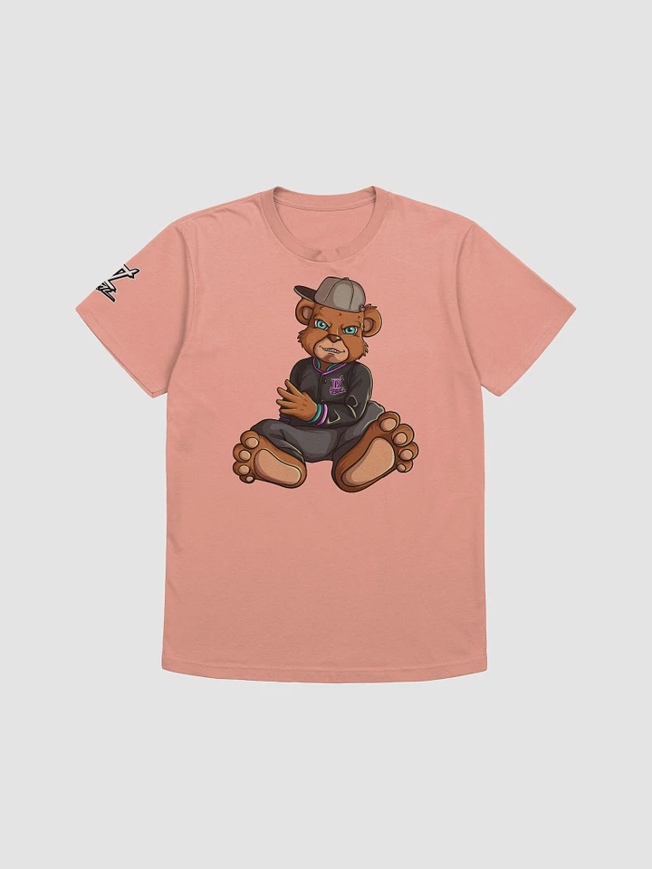 Sitting Bear Pink T-Shirt product image (1)