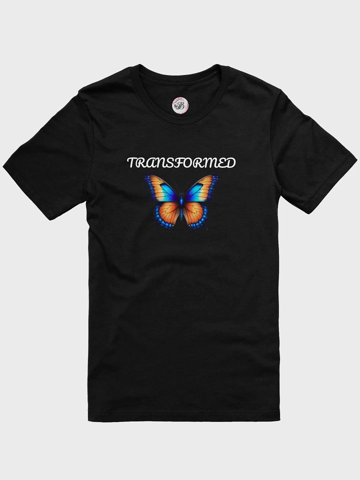 Transformed Butterfly T-Shirt (Black) product image (1)