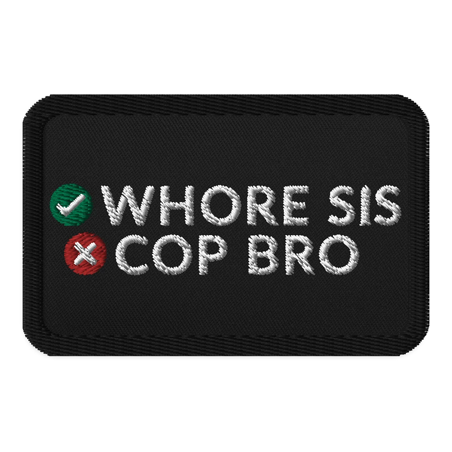 WHORE SISTER EMOJI - PATCH product image (1)
