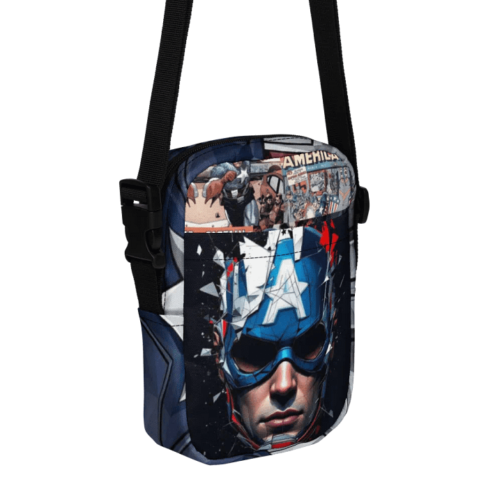 Buhay Tuklas Captain America Fractured Hero All-Over Print Crossbody Bag product image (1)
