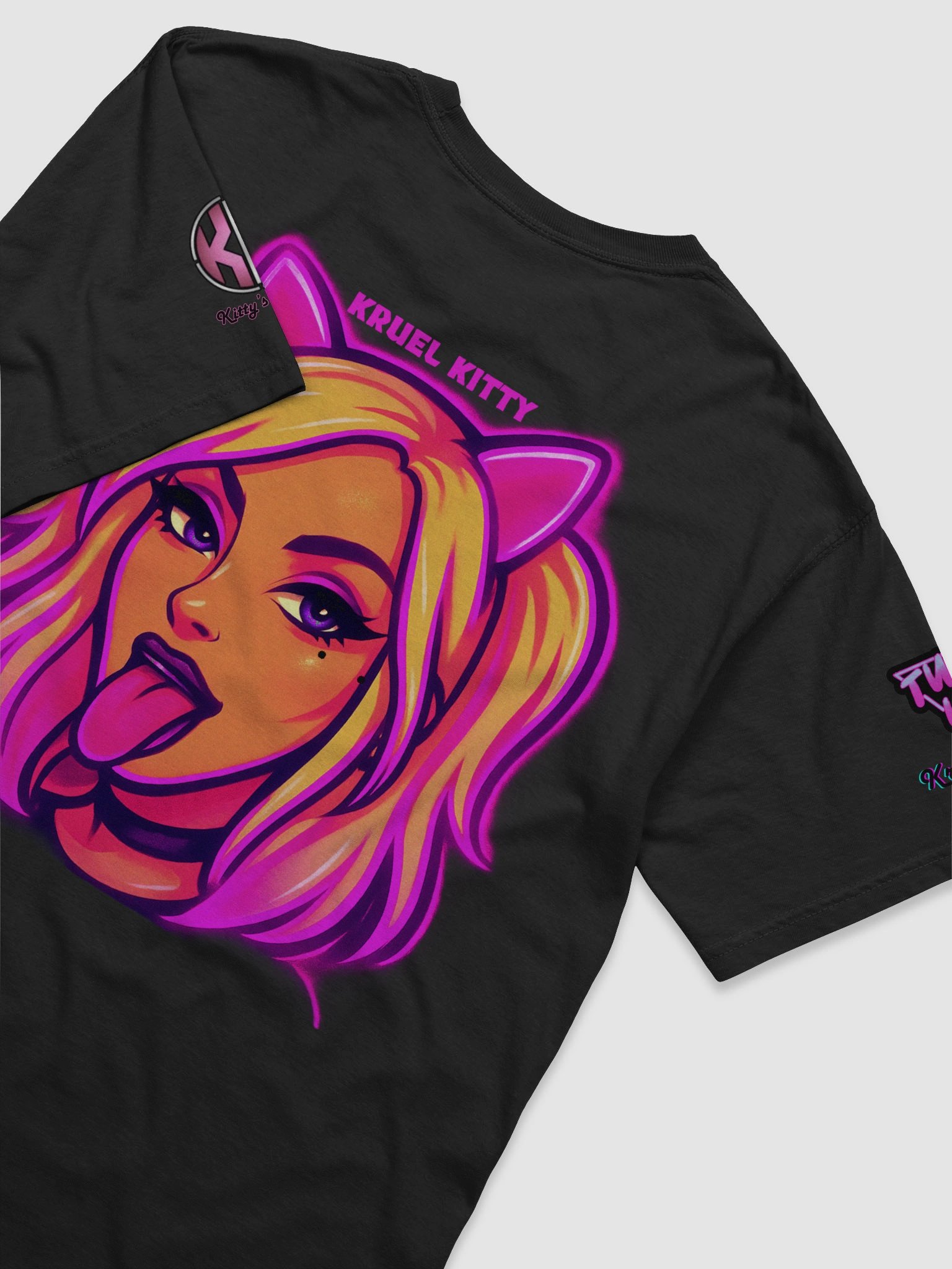 Bone-a-fied Kruel Kitty T Shirt product image (8)