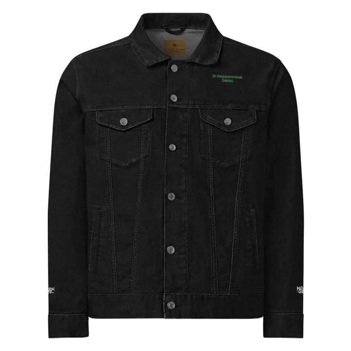 Denim Jacket - Embroidered - It Happennnns Camo product image (1)