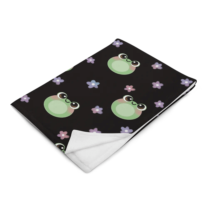 Froggy Throw Blanket product image (14)