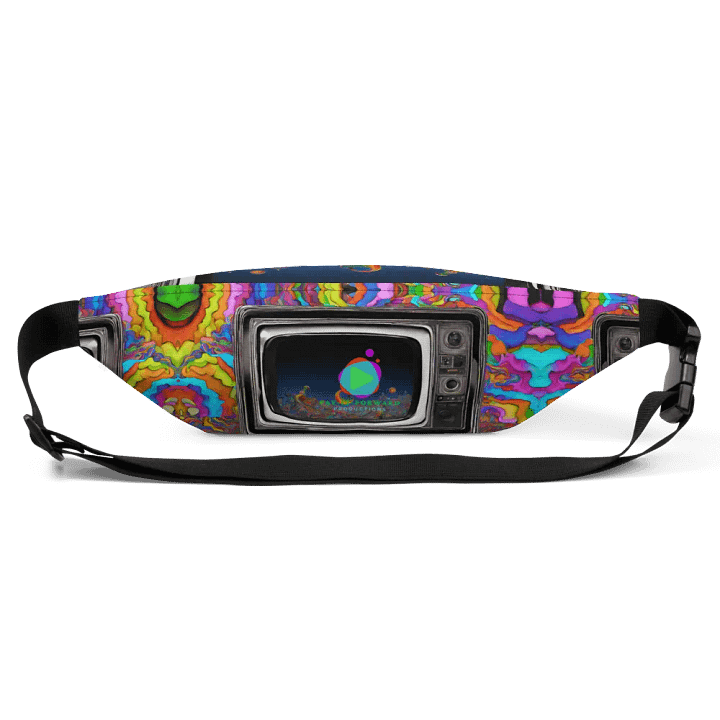 Psychedelic TV All-Over Fanny Pack product image (2)