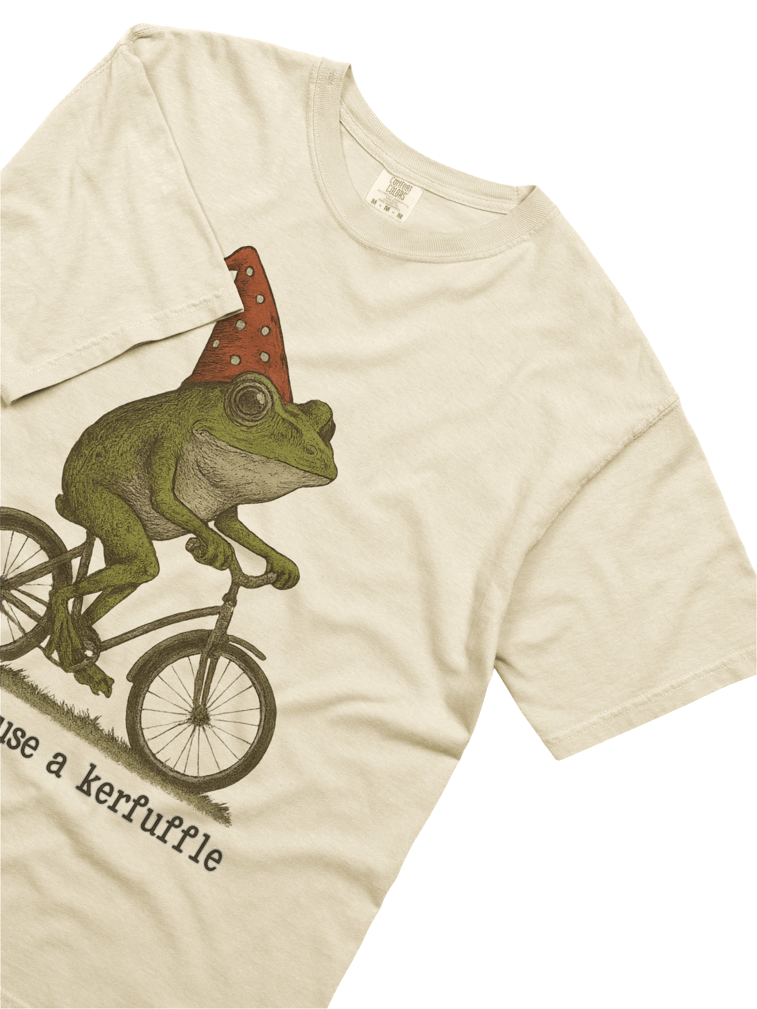 Frog on Bicycle | Wholesome Mischief Comfort Colors® Shirt product image (4)