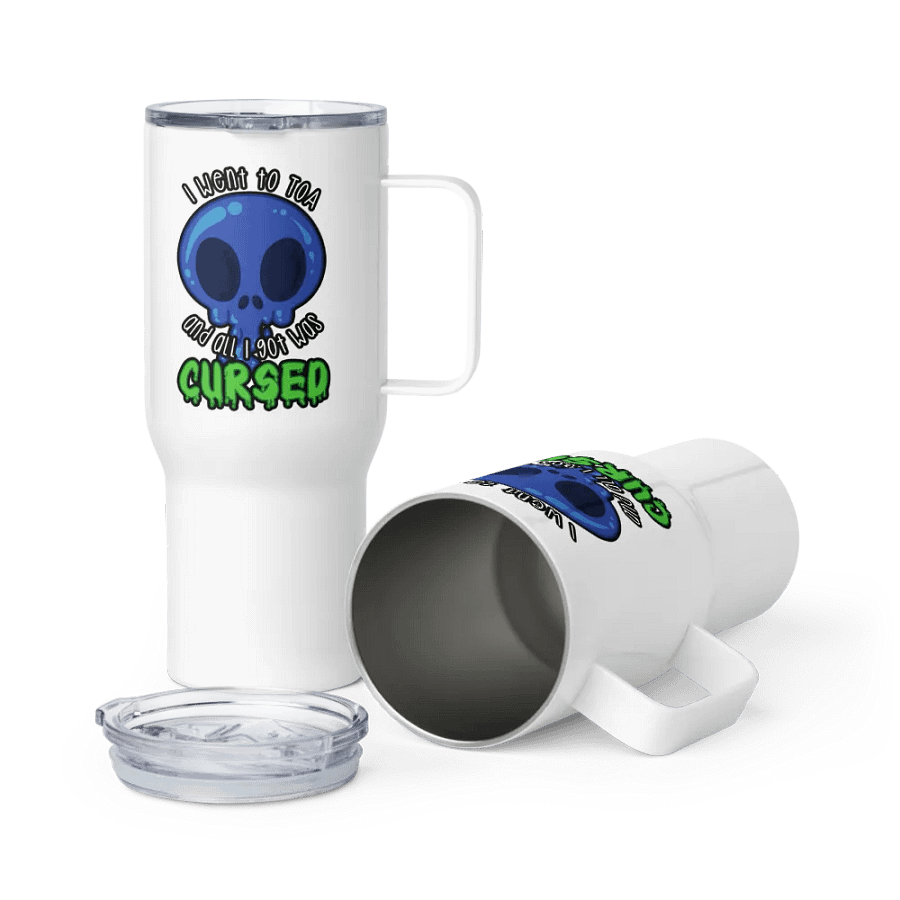 All I Got Was Cursed - Shaman - Travel Mug w/Handle product image (6)