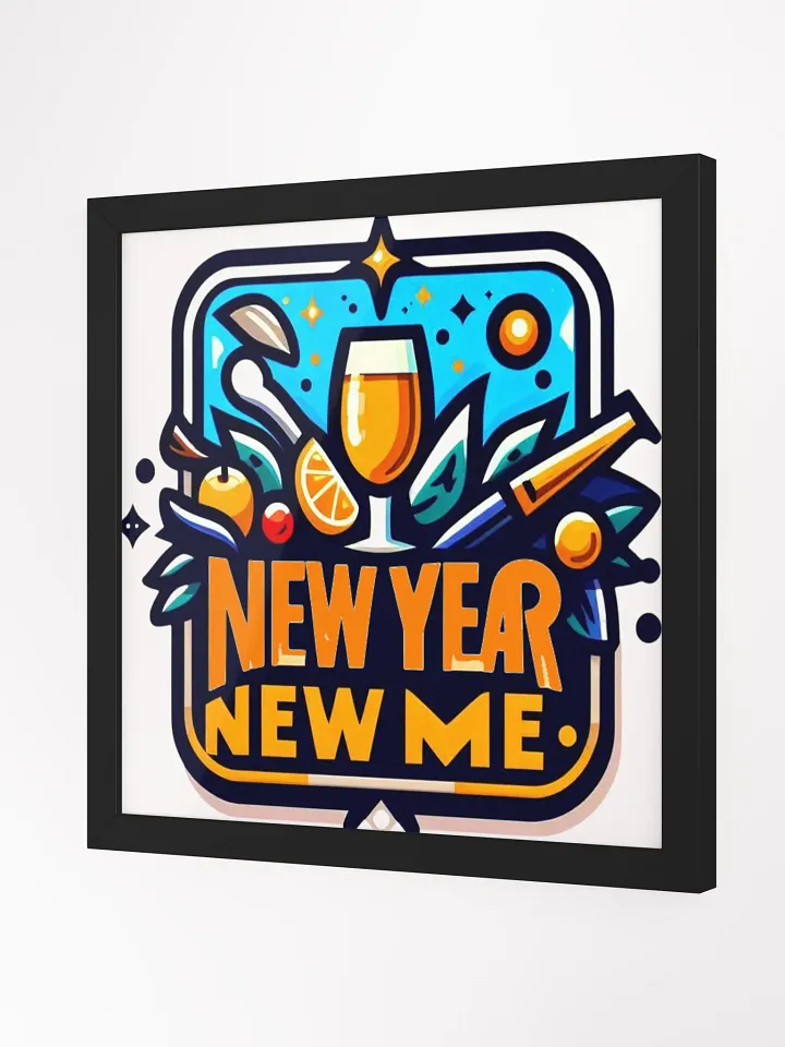 New Year New Me Framed Poster product image (2)