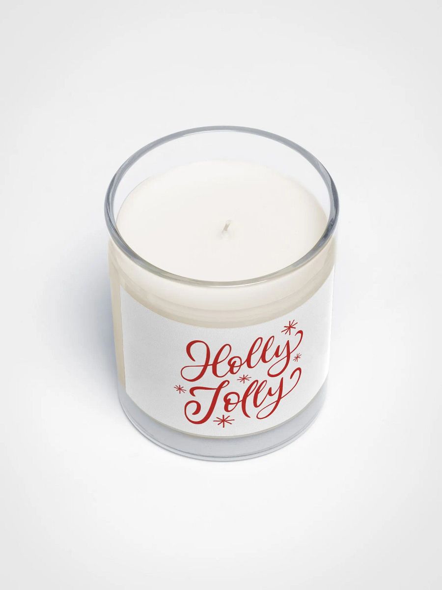 Holly Jolly Soy Wax Candle product image (3)