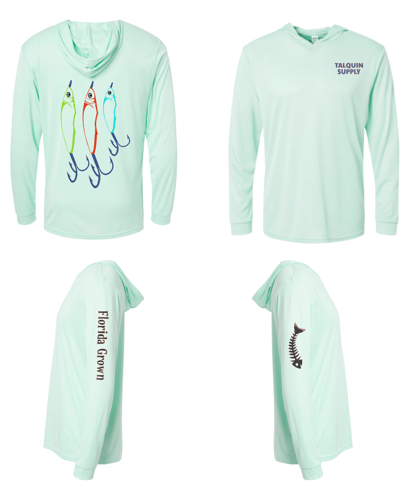 Talquin Supply UPF 50 Hoodie Fishing Shirt product image (1)