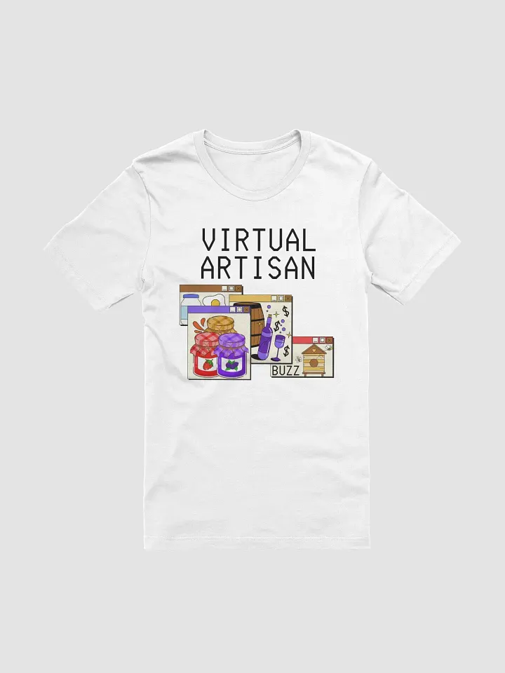 Virtual Artisan Tee - Black Text product image (102)