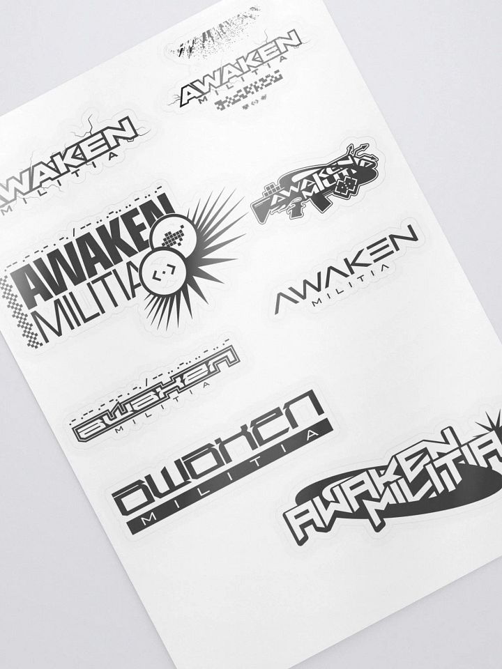 Awaken Sticker Pack - Black product image (2)
