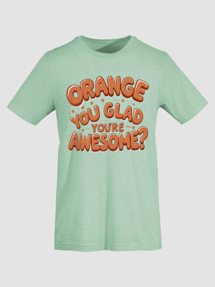 Playful Message Orange T-Shirt product image (53)