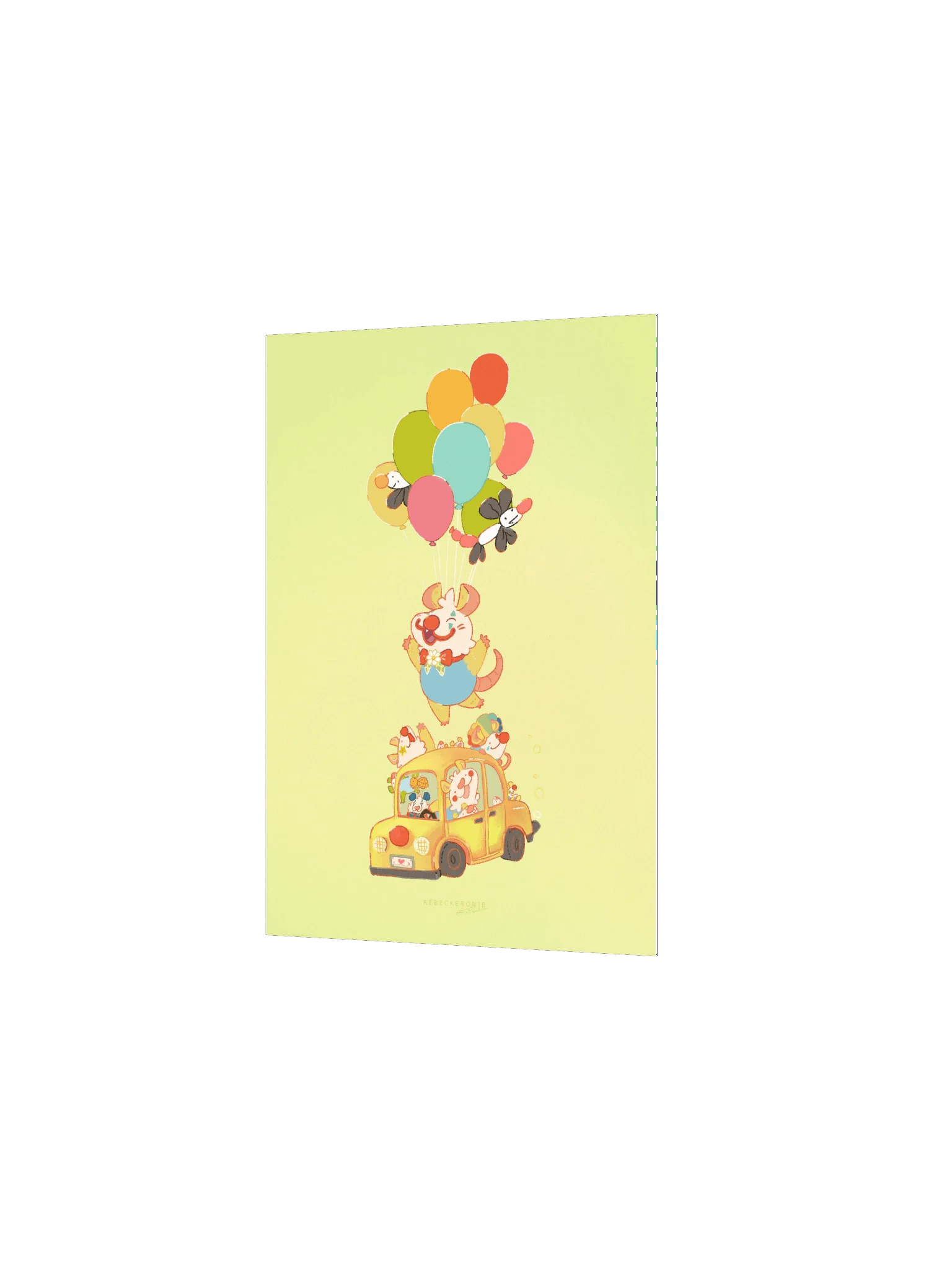 Clown Possum Print product image (4)