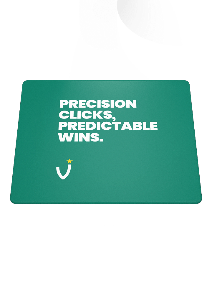 PRECISION CLICKS, PREDICTABLE WINS Gaming Mouse Pad product image (1)