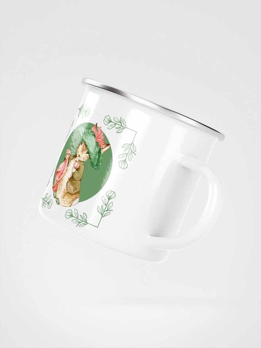 Whimsical Rabbit Adventure Enamel Mug product image (3)