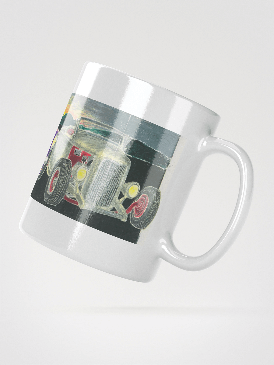 A Century of Rides on White Glossy Mug product image (2)